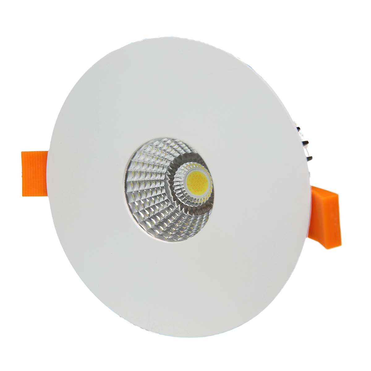 RF7 White- Round fix IP44 surface mount trim for X Series COB Modules