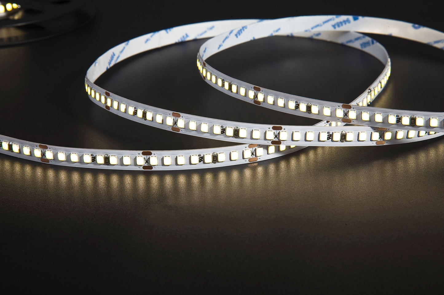 Lunar Series,24V, 1800K Warm White, 15W/m, 8mm PCB, 196 LED/m 1600Lumens/m, IP20,Strip Light, 5m roll