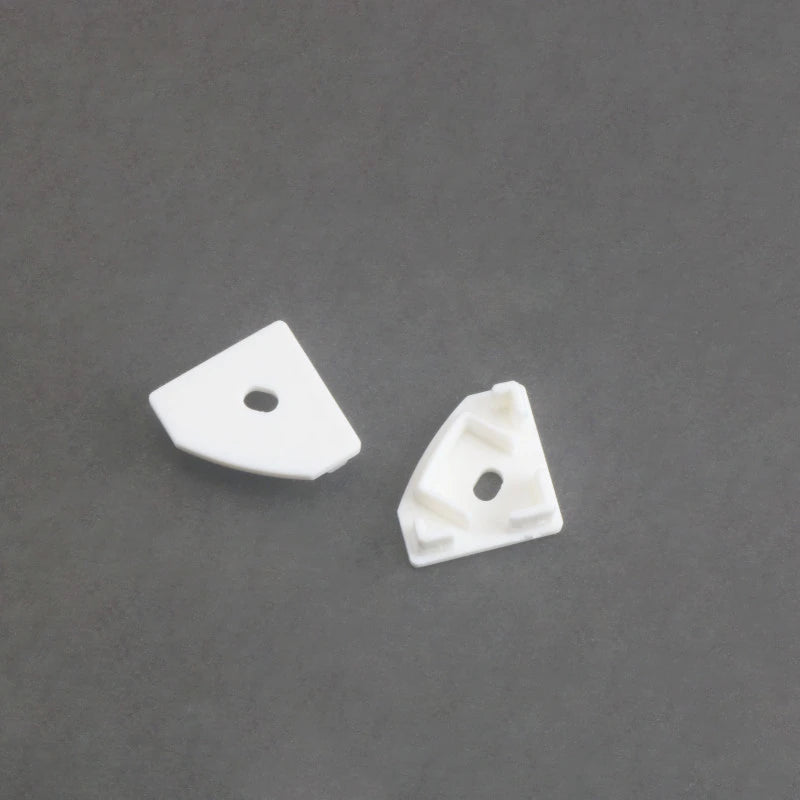 AL-BT-K1919C Surface mounting, Aluminium extrusion, profile, channel for strip light with opal diffuser, 19x19x3000mm