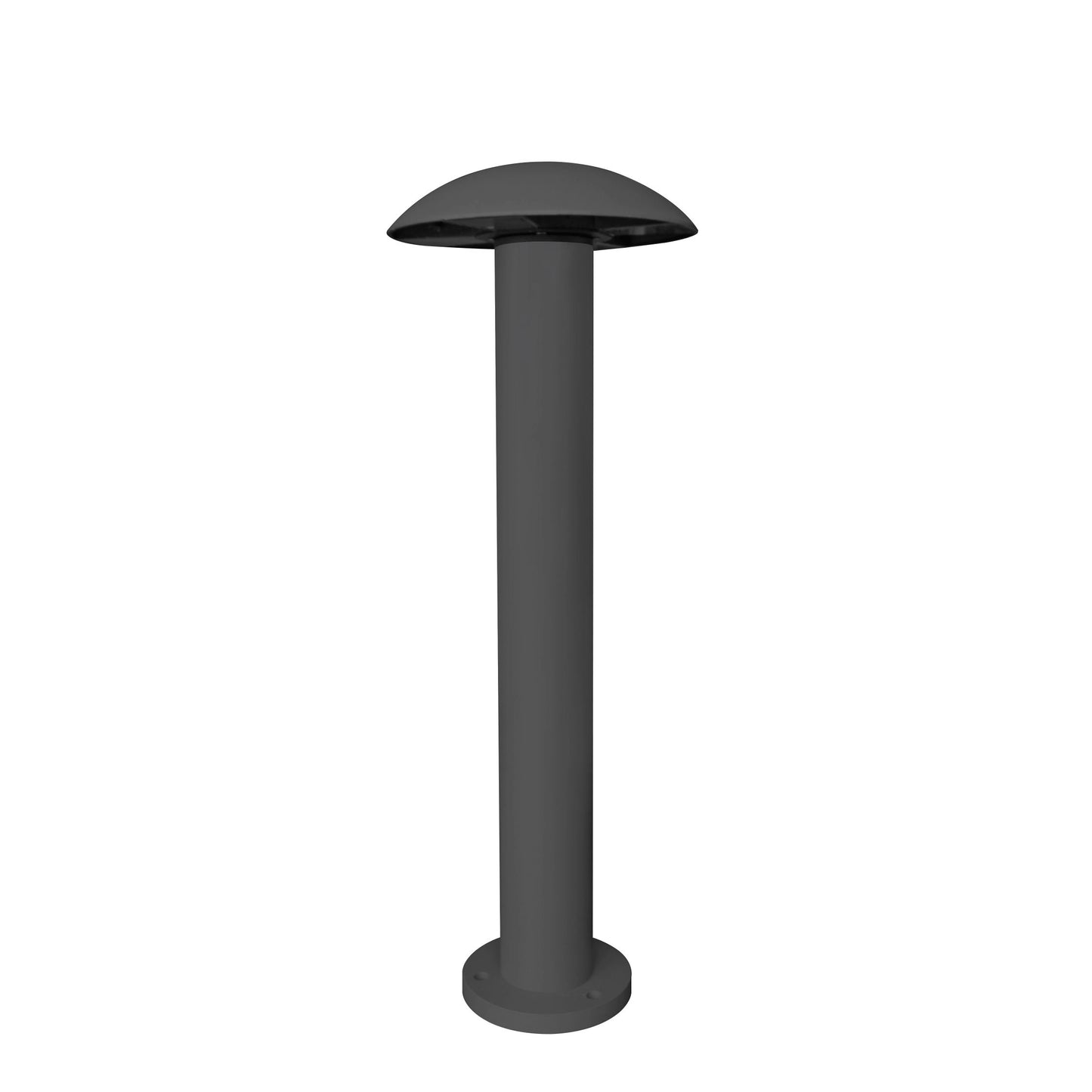 Bollard, Garden light,, 240VAC, 4x3 Watt, IP54, sand black