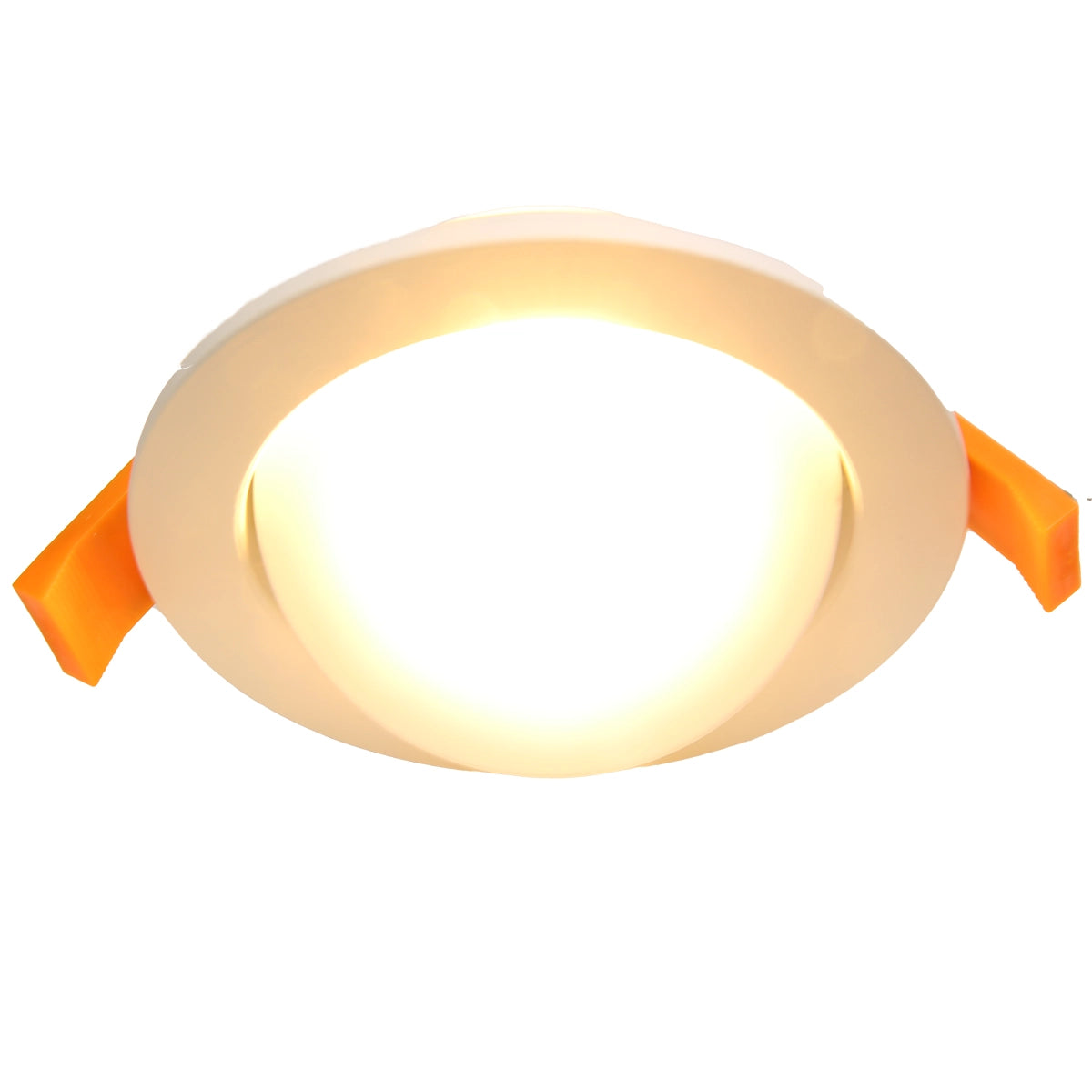 RA6 White- Round adjustable IP20 surface mount trim for X Series COB Modules