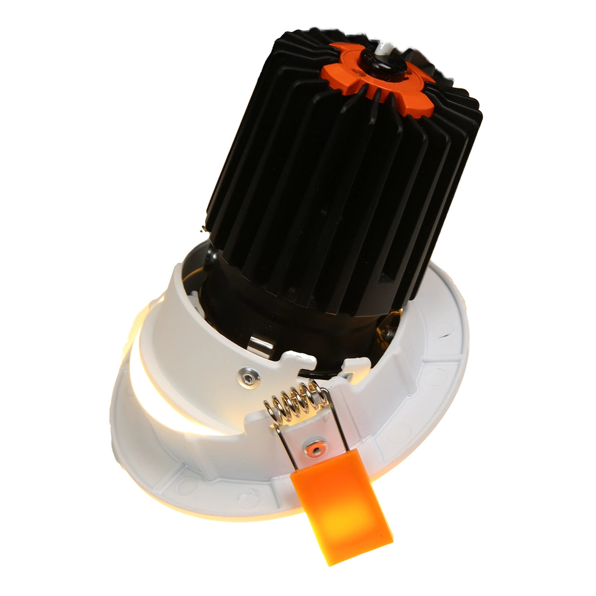 RA6 White- Round adjustable IP20 surface mount trim for X Series COB Modules