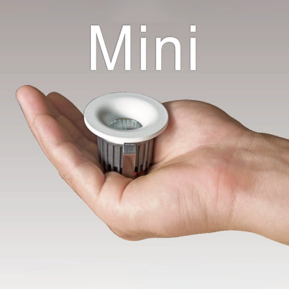 Mini COB Downlight, 4000K , 3W White,300 Lumens IP20 down light