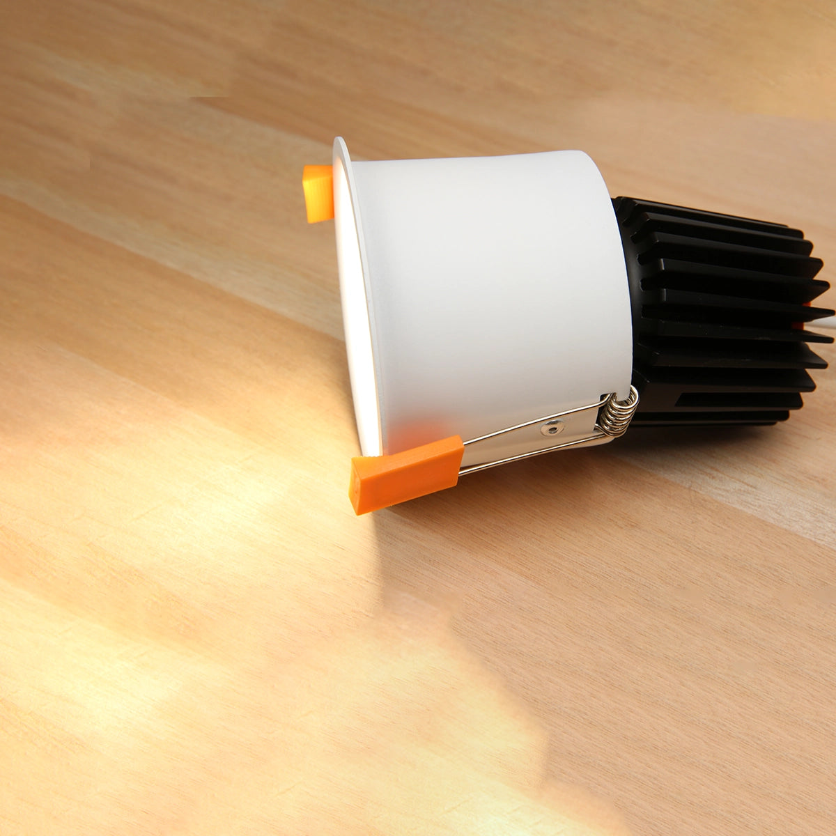 RA4 White- Round gimbal IP44 surface mount trim for X Series COB Modules