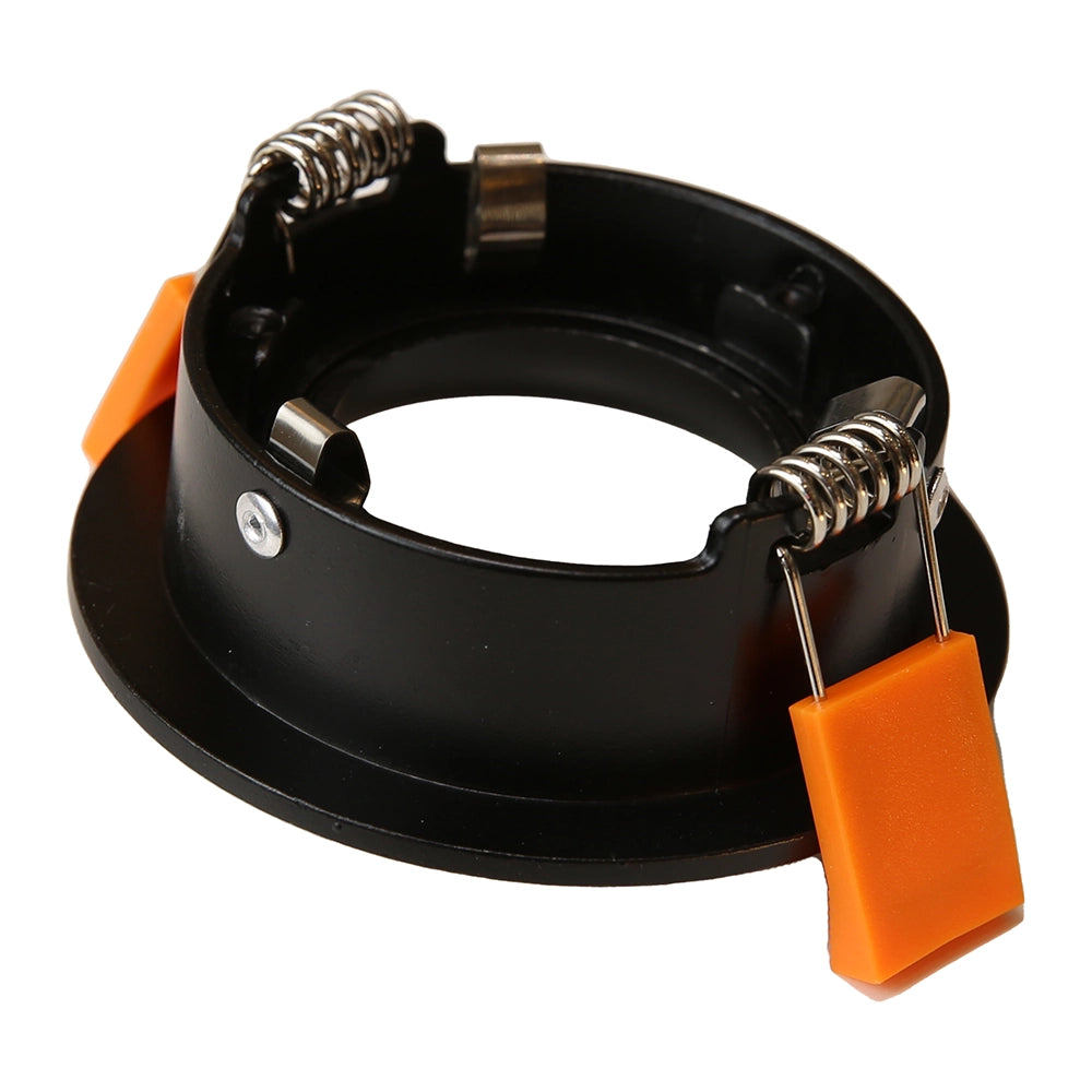 RF8 Black- Round fixed IP20 surface mount trim for X Series COB Modules