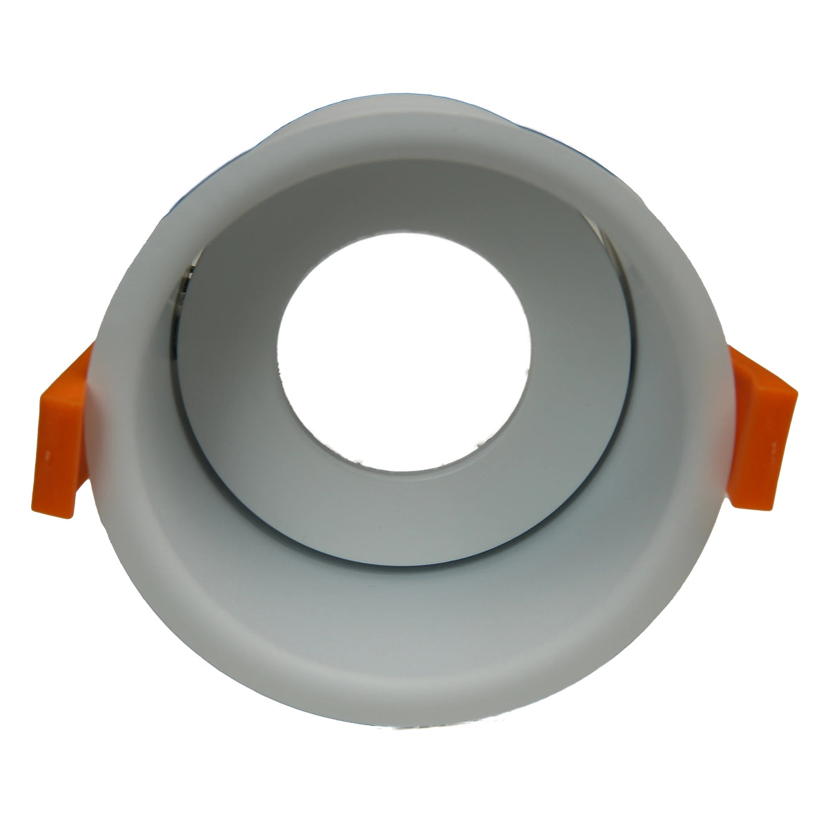 RA4 White- Round gimbal IP44 surface mount trim for X Series COB Modules