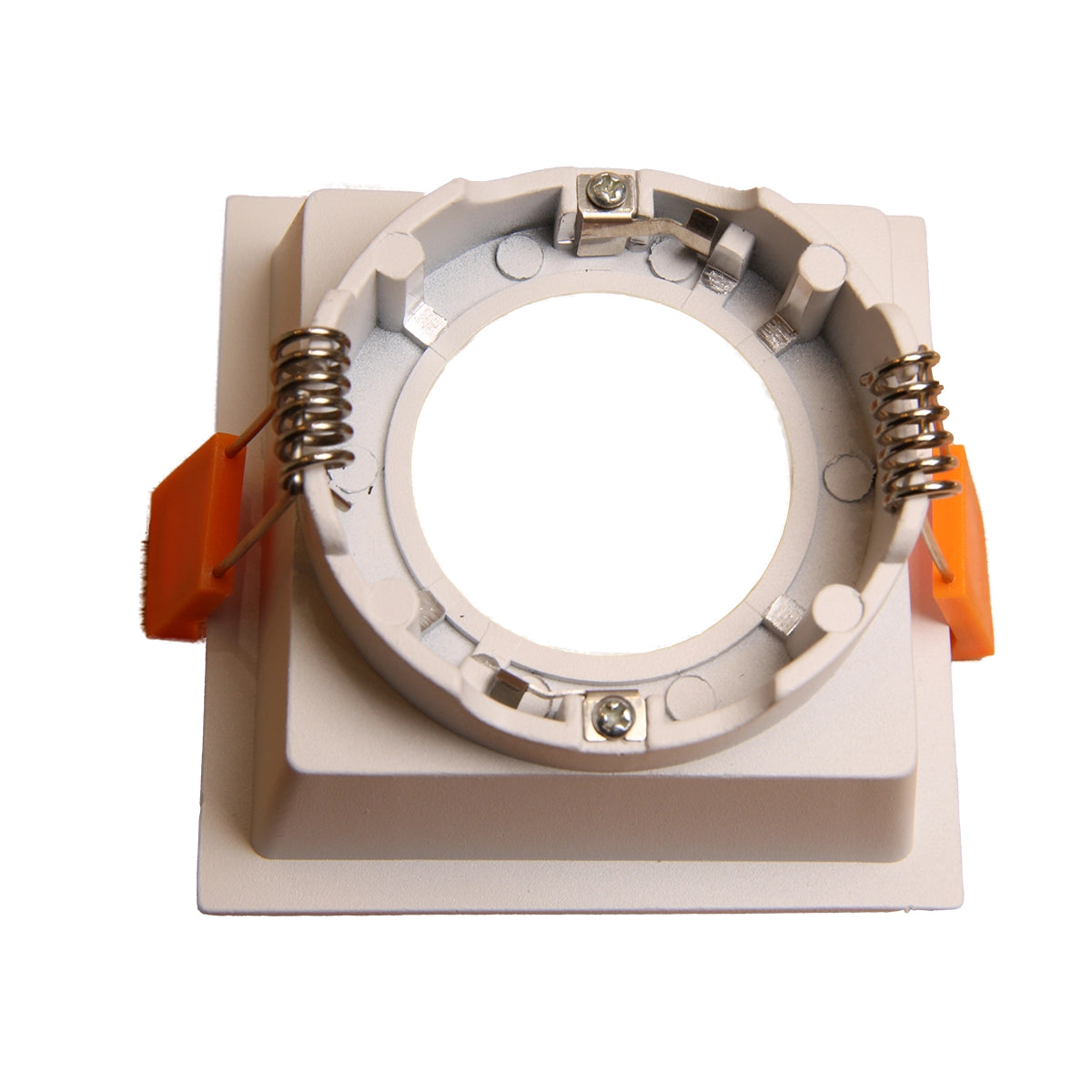 SQ17 White- Square fixed IP20 surface mount trim for X Series COB Modules