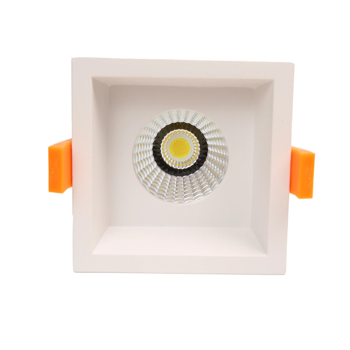 SQ17 White- Square fixed IP20 surface mount trim for X Series COB Modules