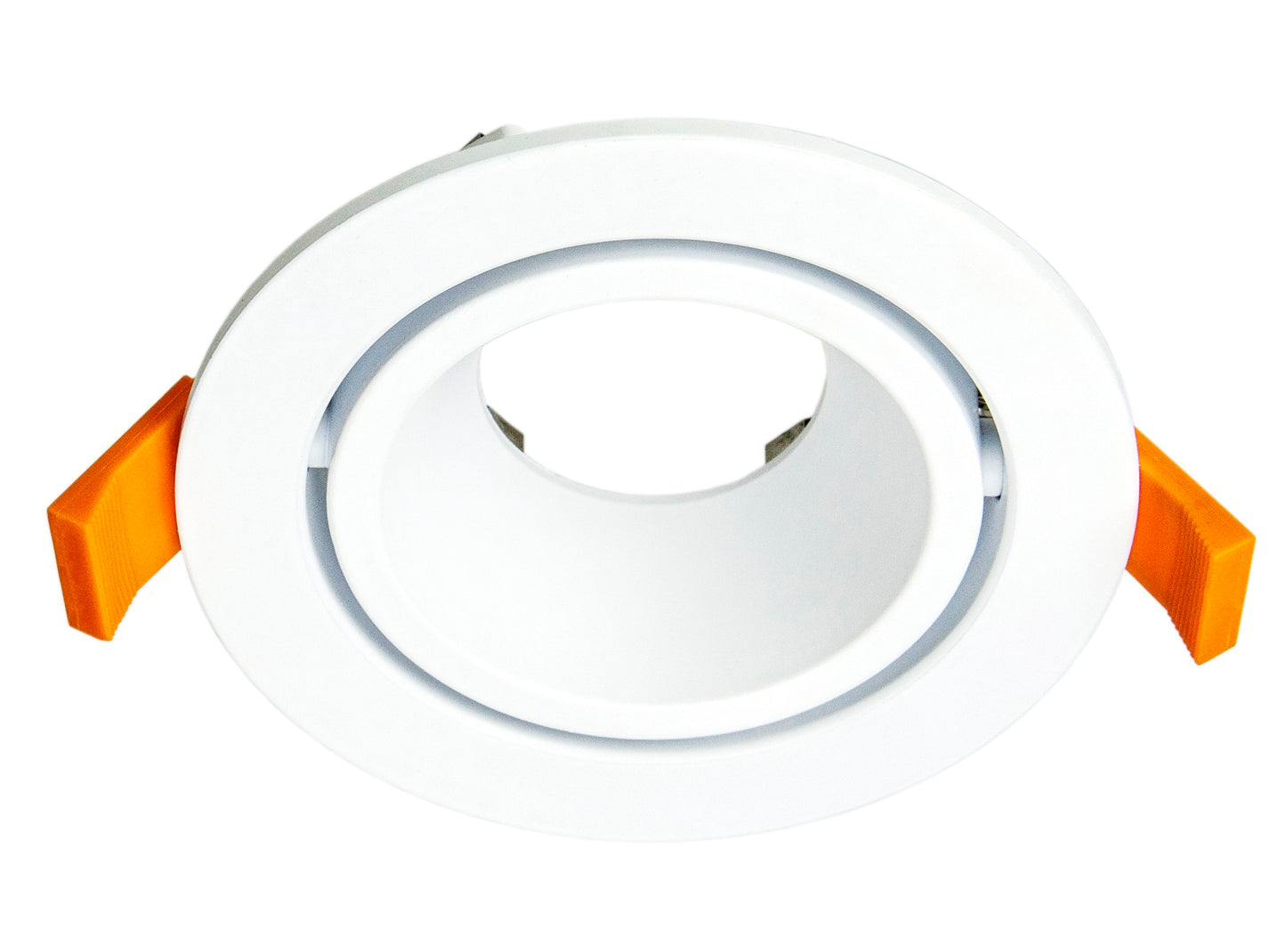 RA3 White- Round Gimbal IP20 surface mount trim for X Series COB Modules