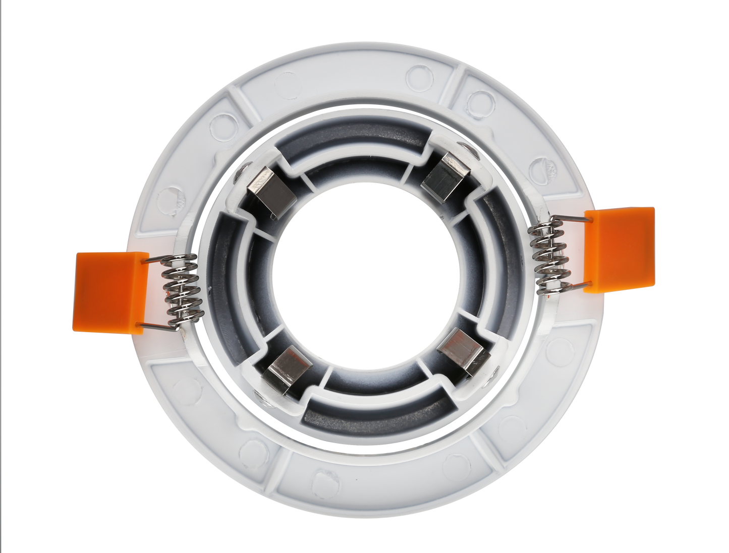 RA3 White- Round Gimbal IP20 surface mount trim for X Series COB Modules