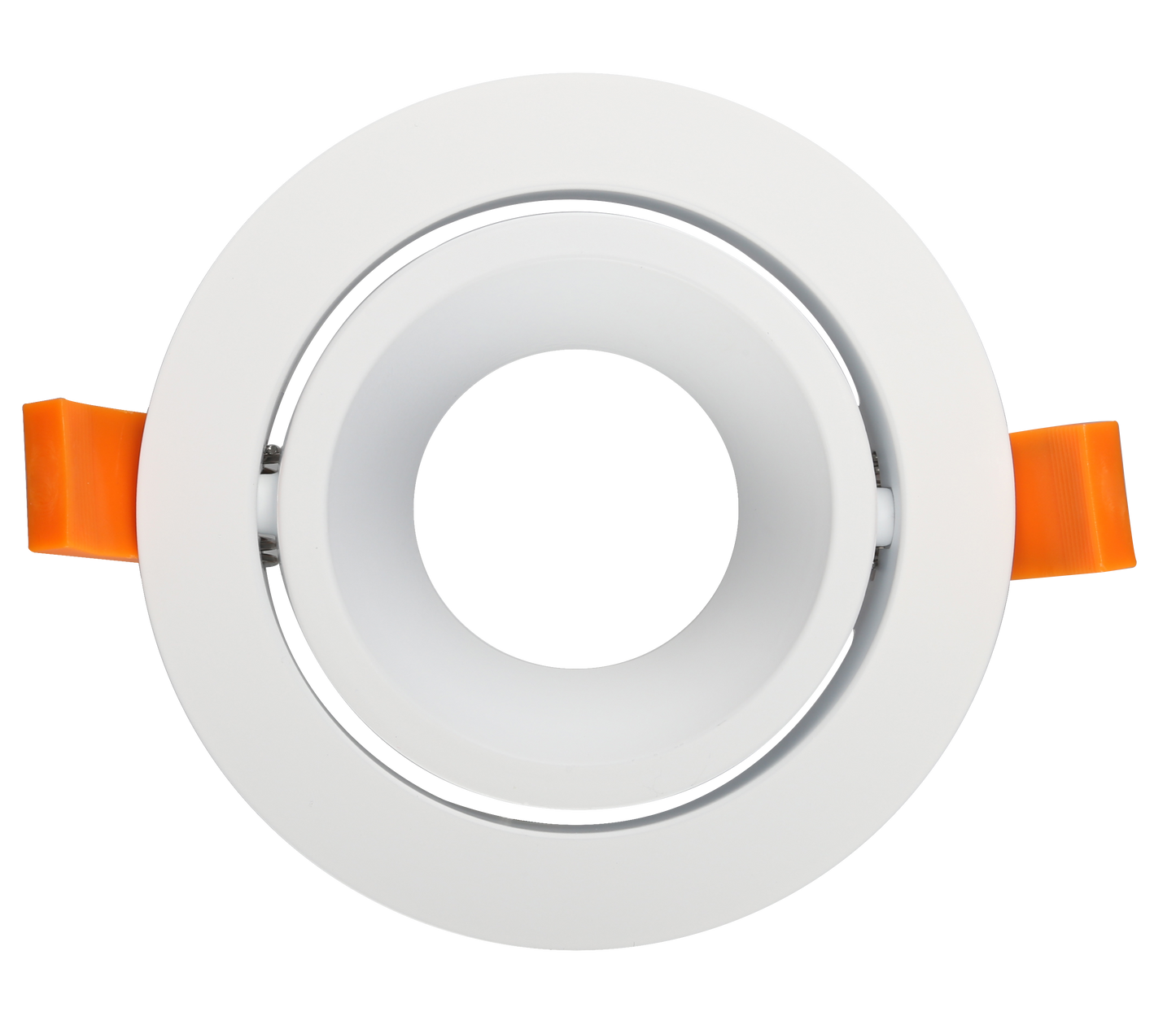 RA3 White- Round Gimbal IP20 surface mount trim for X Series COB Modules