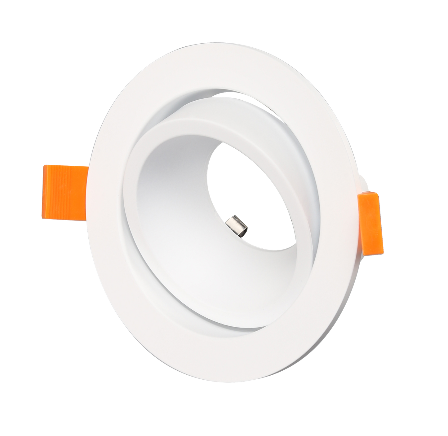 RA3 White- Round Gimbal IP20 surface mount trim for X Series COB Modules