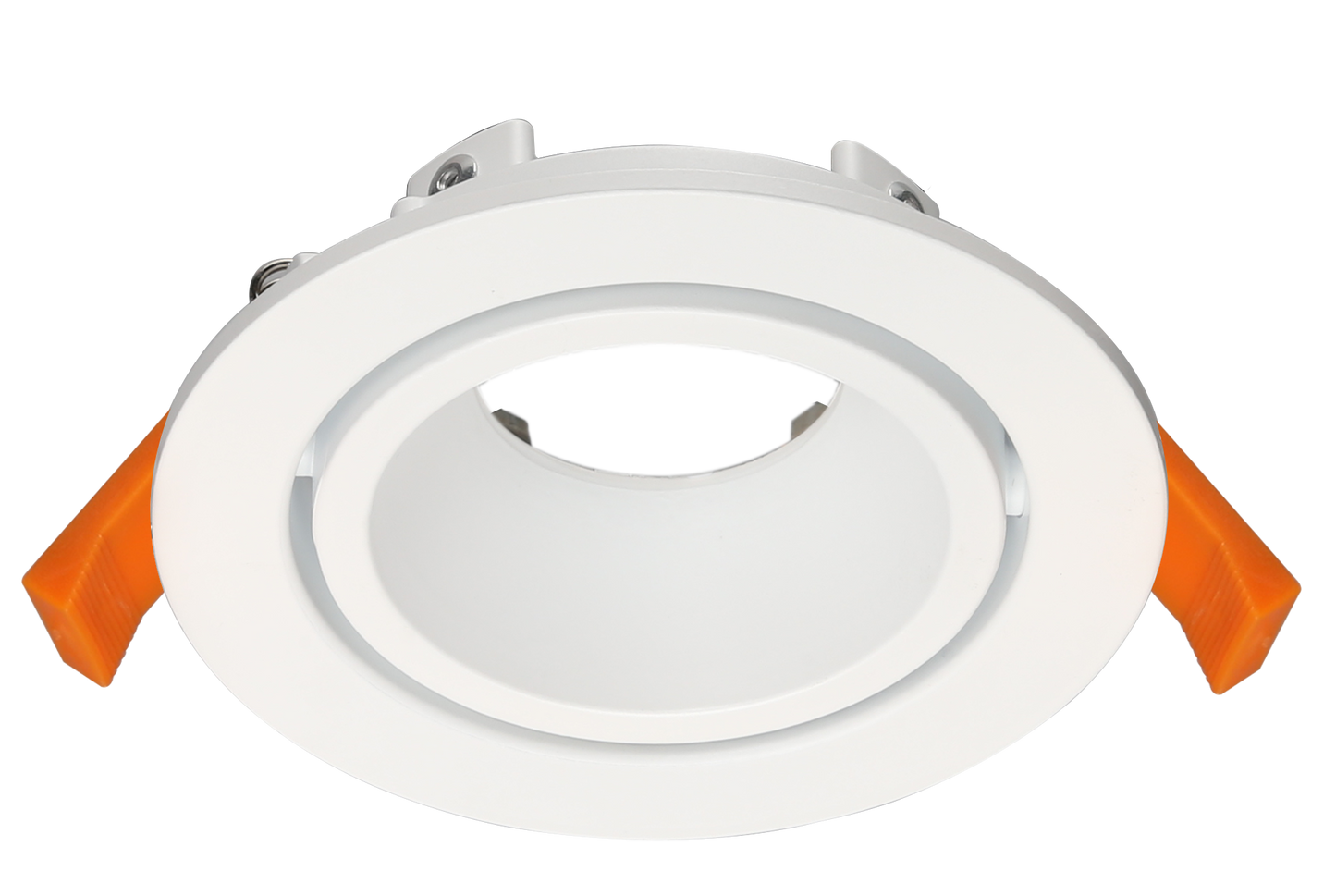 RA3 White- Round Gimbal IP20 surface mount trim for X Series COB Modules
