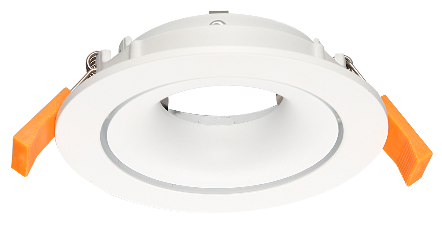 RA6 White- Round adjustable IP20 surface mount trim for X Series COB Modules