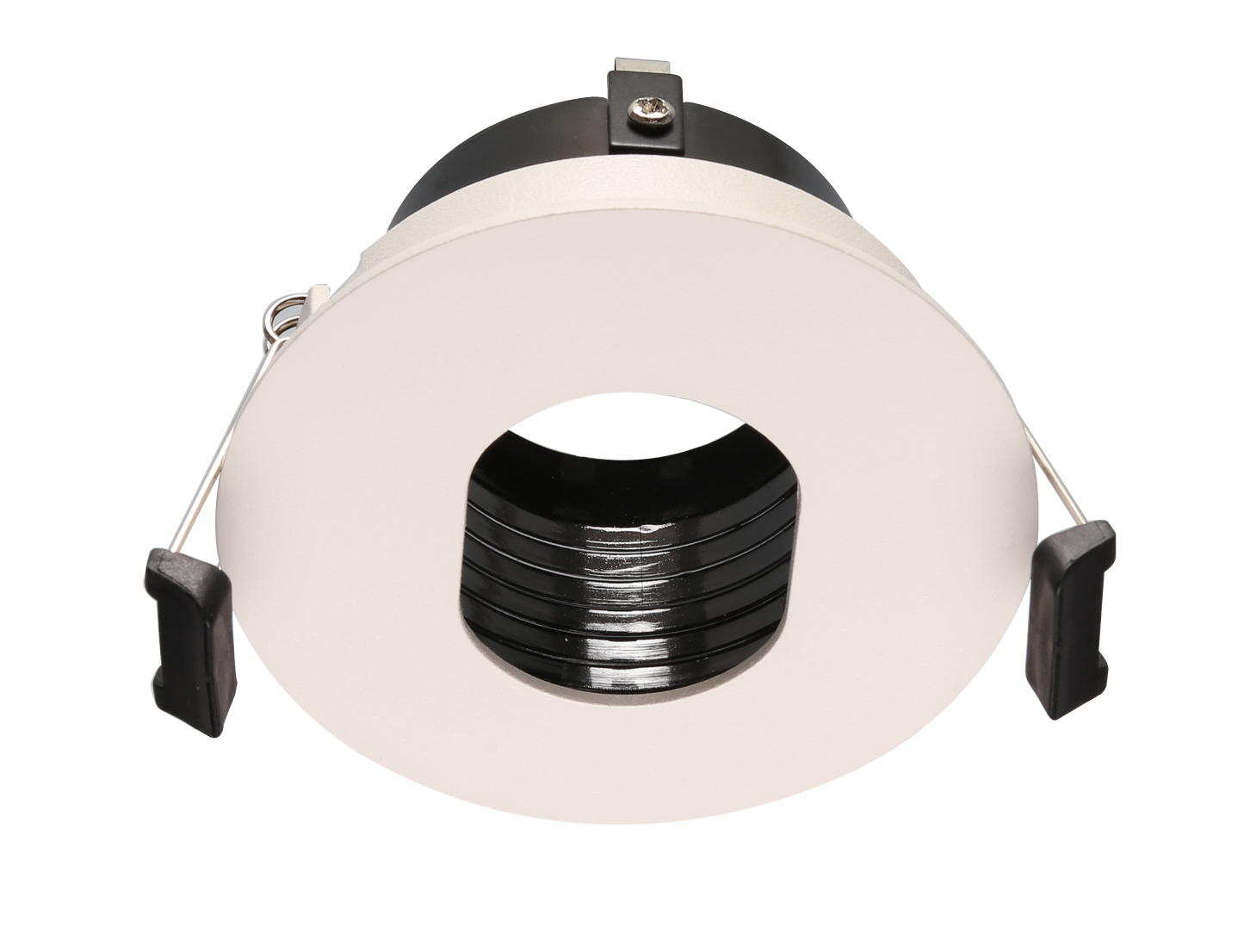 RA8 White- Round gimbal IP20 surface mount trim for X Series COB Modules