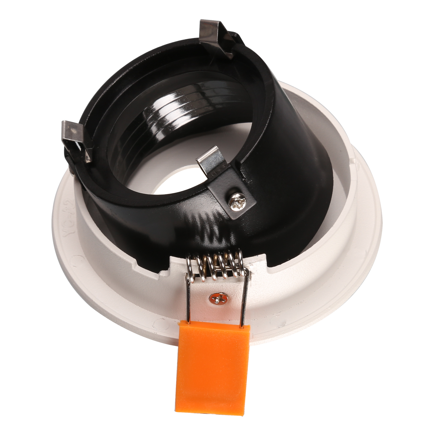 RA8 White- Round gimbal IP20 surface mount trim for X Series COB Modules