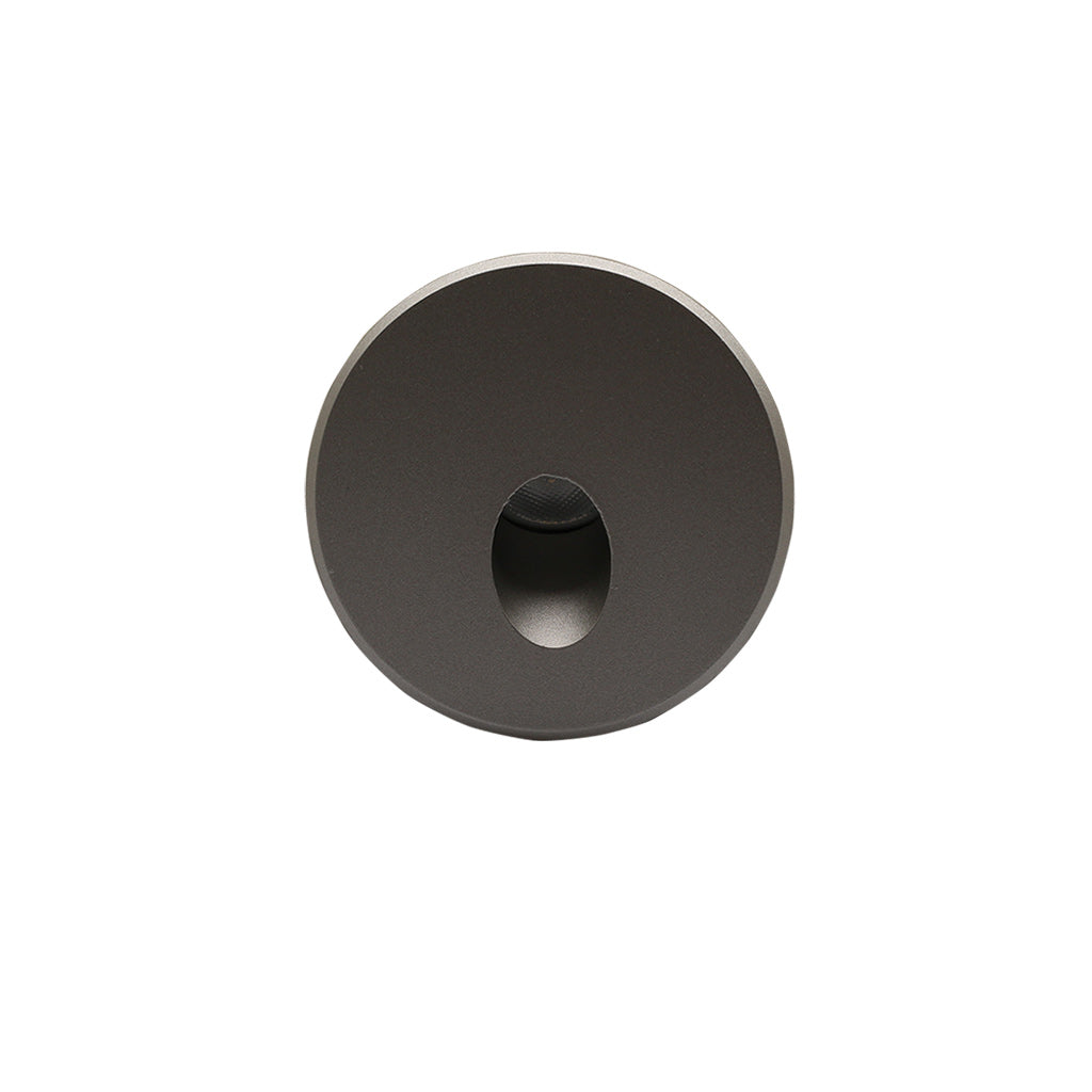 In Wall warm white, 1Watt, IP65, 24V, Pathway Light, Aluminium, Recess Mount