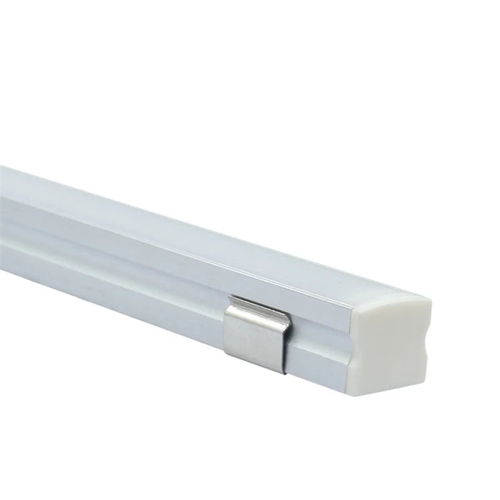 AL-BT-K1715 Surface mounting, Aluminium extrusion, profile, channel for strip light with opal diffuser, 17X15x3000mm