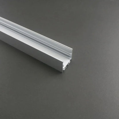 AL-BT-K3535B Surface mounting, Aluminium extrusion, profile, channel for strip light with Opal diffuser, 35x35x2500mm