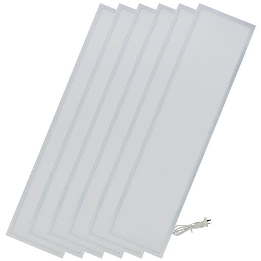 PL30120 Edge lit, 295 x 1195 mm, 30W, 3600 Lumen, Low UGR, flicker free, Triac dimming, 4500K Panel light, Pack of 5