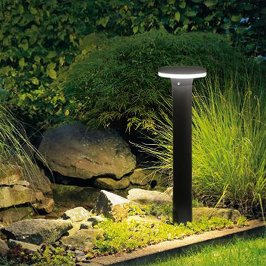 Bollard, Garden light, 240VAC, 12W, IP54, sand black