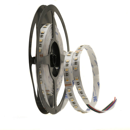 RGBW2700K Strip Light, 12mm PCB, 24V, 160LED/m, 20W/m, IP20 , constant voltage 5m roll