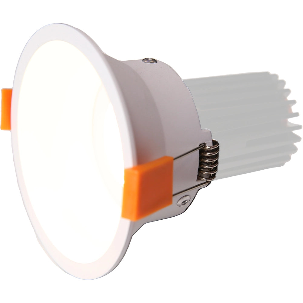 RF2 White-Round fixed IP20 surface mount trim for X Series COB Light modules