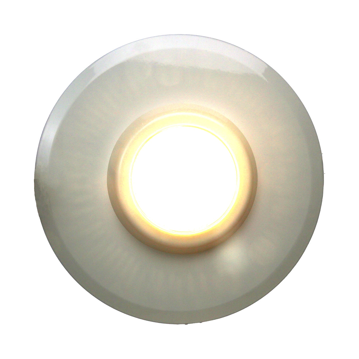 Commercial 25 Watt COB LED Down light, 3000K Warm White, Hospital light, Clinic light, Clean room light, Office light crystal optical glass lens
