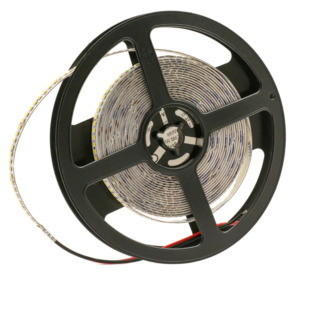 Cool White Strip Light 6000K, 24V, 22W / m, 3300 Lum / m, IP20 ,constant voltage 5 meter roll