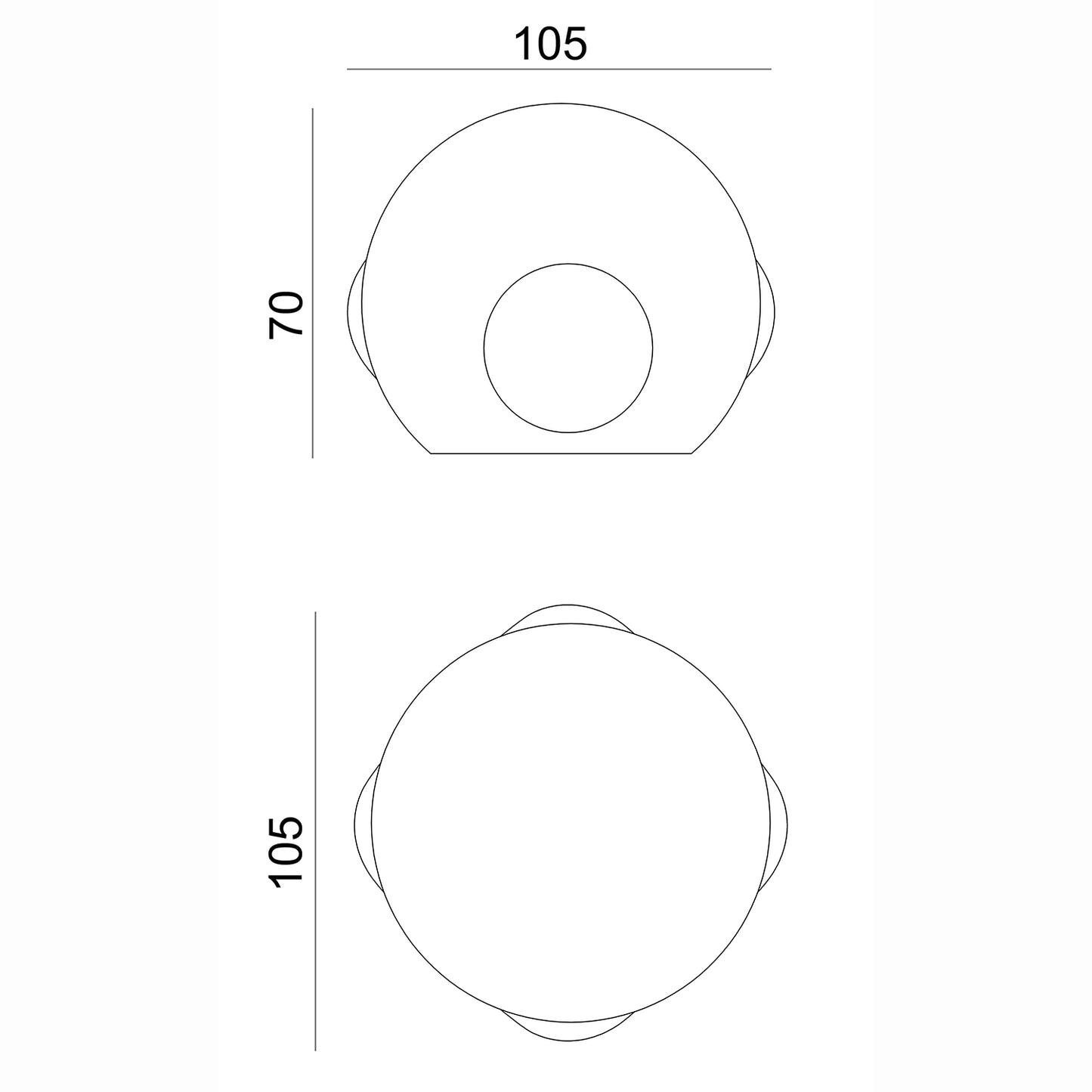 Wall Light, Porch light, Alfresco light, Decorative light, mood light, Up and down Light, 240V AC, 4x1W, IP54, 2700K, Sand white