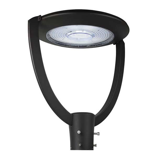 Garden, Park Light, 240V, 75 Watt, IP65, pole mounted, Black