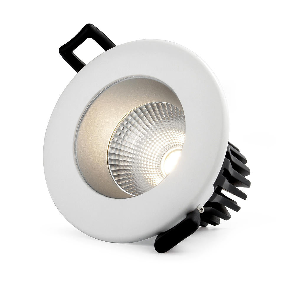 Commercial 20 Watt COB LED Down light IP20 Ultra low glare Tri-Colour Flicker free Triac Dimmable White