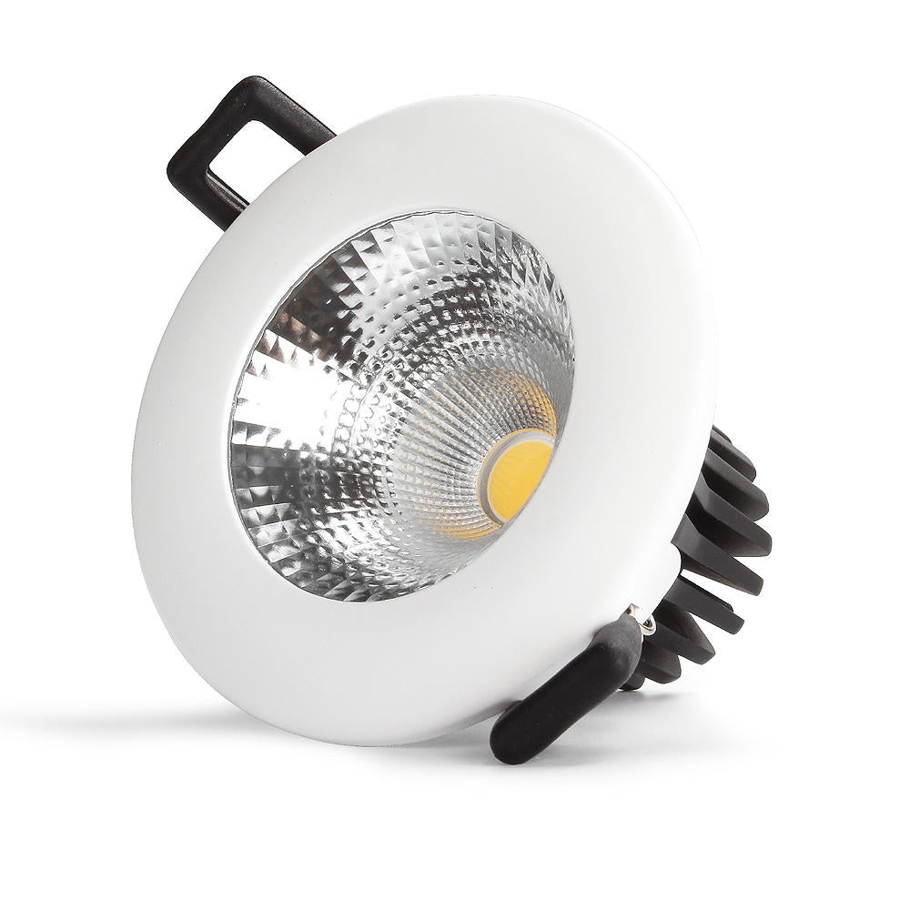 Commercial 20 Watt COB LED Down light IP20 Tri-colour Flicker free  Triac Dimmable White