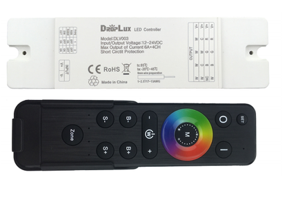 Strip light All in one Controller, with RF remote, DIM,3CCT,RGB,RGBW