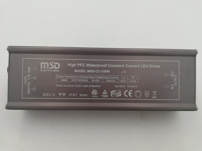 Power Supply, 24VDC, 150W,IP67, flicker free, Constant Current driver