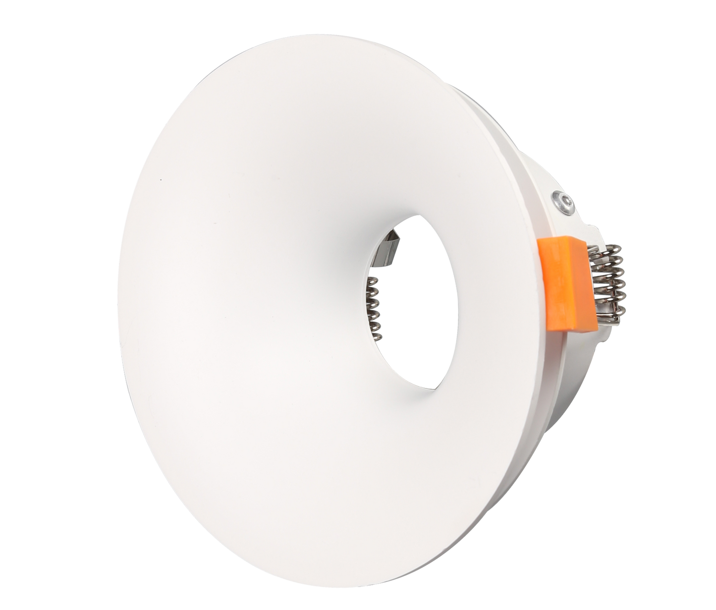 RF11 White- Round fixed IP20 surface mount trim with double fluted shadow ring for X Series COB Modules