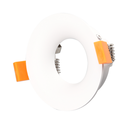 RF8 White- Round fixed IP20 surface mount trim for X Series COB Modules