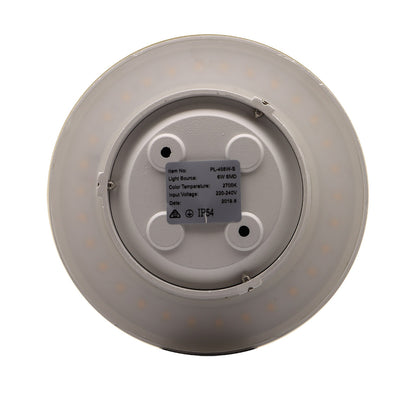 Wall light, decorative light, ambient light, decorative light, round 240V AC, 6W, IP20, 2700K, Sand white