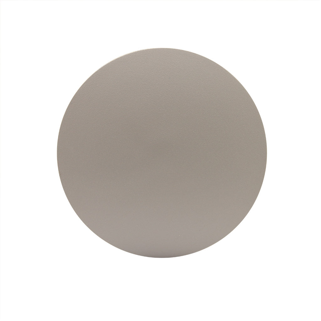 Wall light, decorative light, ambient light, decorative light, round 240V AC, 6W, IP20, 2700K, Sand white