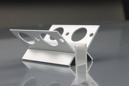 AL-BT-K4625 Embedded mounting Aluminium extrusion, profile, channel for strip light with opal diffuser, 46x25x2500mm
