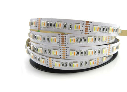 RGBW Strip Light, 24V, 19.2W/m,  2700K warm white, IP68 , constant voltage, 5 meter roll